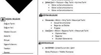 Resimli Cv