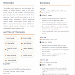 Aşçı CV Örnekleri Şef aşçı cv örneği ve hazırlanması