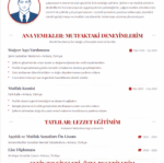 Aşçı CV Örnekleri Aşçı yardımcısı cv örneği ve püf noktaları