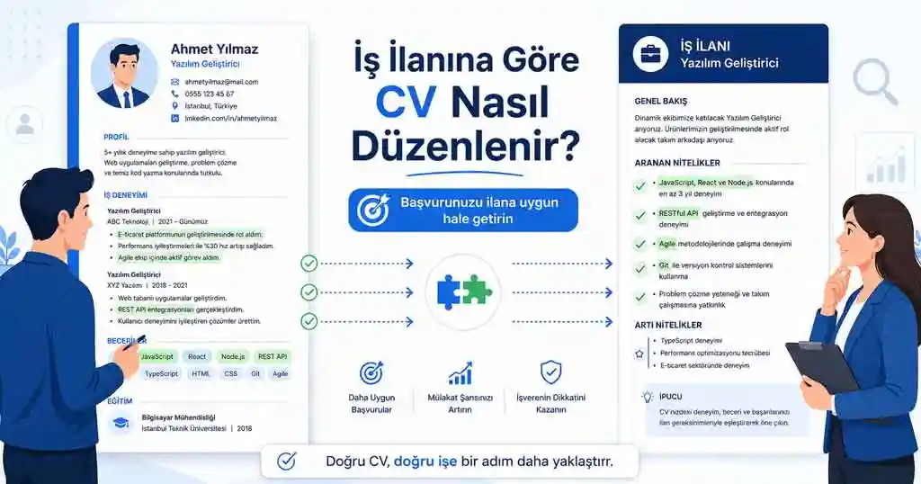 İş İlanına Göre CV Nasıl Düzenlenir? Adım Adım Örnek